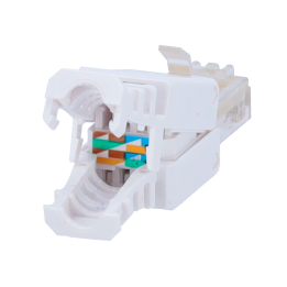 MARCA BLANCA CON300-TL Connecteur RJ45, Cat6 UTP, plaqué or