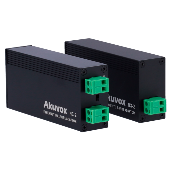 AKUVOX AK-NX-2 Kontroler dostępu do sieci IP, 2 drzwi, PoE