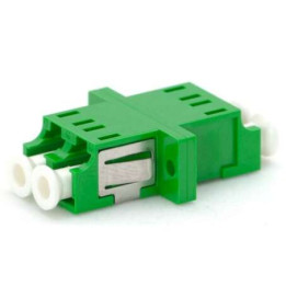 Adaptateur fibre optique duplex monomode LC/APC, montage SC (coupleur)