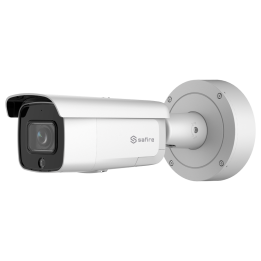 SAFIRE SF-IPB798ZUWA-4US-AI2 Caméra IP Bullet IP66 avec PoE, Wi-Fi, Varifocal 2,8-12 mm, E/S audio, microSD jusqu'à 256 Go
