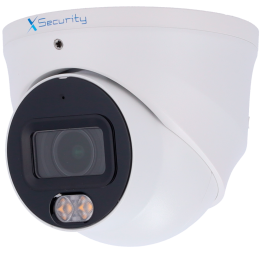 X-SECURITY XS-IPT982CA-6P-WIZCOLOR 8MP Turret IP Camera with Wi-Fi, PoE, IP67