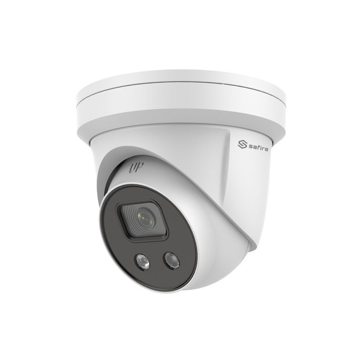 SAFIRE SF-IPT838WHA-4U-AI 4MP Turret IP Camera with PoE, Wi-Fi, AI, IP66