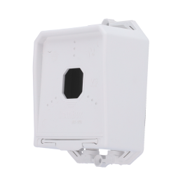CBOX-JET-703-W Marca Blanca White Junction Box for Security Cameras