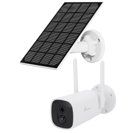 NVS-06BATSOLAR NIVIAN RETAIL IP/PoE PTZ Camera 2MP 1080p Wi-Fi ONVIF IP65