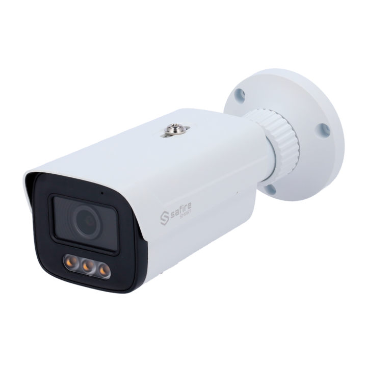 SAFIRE SMART SF-IPB380A-8I1-NIGHTPRO 8MP Bullet IP Camera with PoE, Wi-Fi, IP67, IR 30m