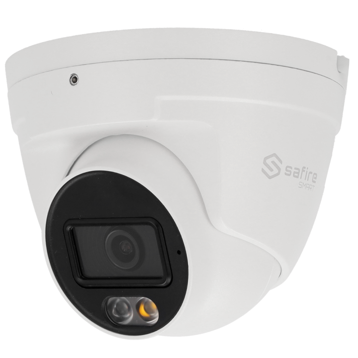 SAFIRE SMART SF-IPT020A-6B1-DL 6MP IP/PoE Turret Camera with Wi-Fi, Dual Illumination, IP67