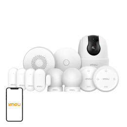 Kit de alarma IMOU-11-Raner2C Sistema de alarma para el hogar con cámara Ranger 2C