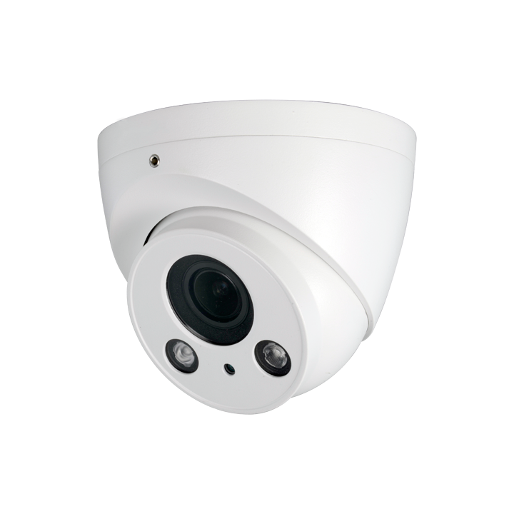 MARCA BLANCA DM985ZKWIB-FHAC Caméra IP dôme extérieure IP67 avec objectif à focale variable 2,7-12 mm et vision nocturne IR 60 m