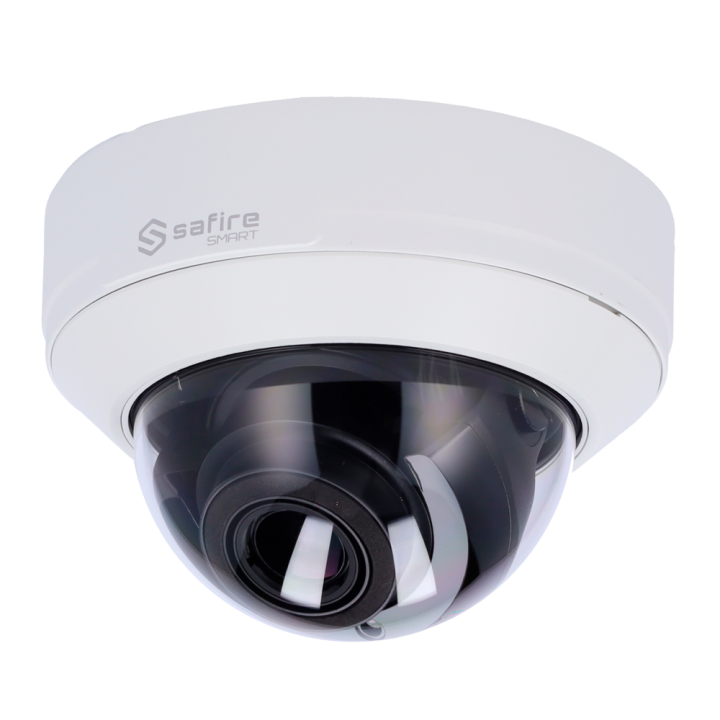 SAFIRE SMART SF-IPD540ZA-8I2 8MP IP67 PoE Dome Camera with Wi-Fi