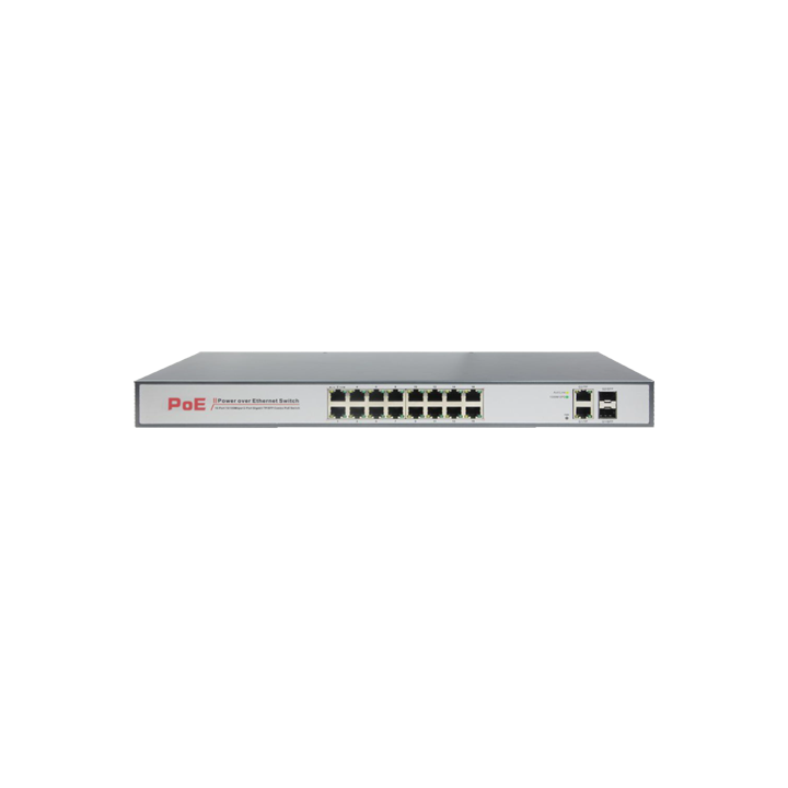 MARCA BLANCA SW1816POE-C-250-B Managed PoE Switch
