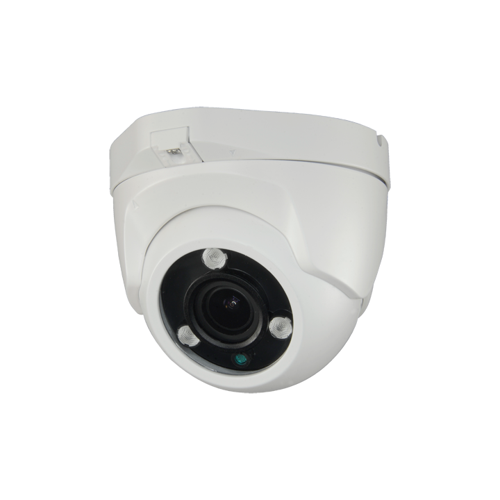 MARCA BLANCA DM957VSZIB-F4N1 Caméra dôme IP 2MP avec PoE, IP66, focale variable 2,8-12 mm, IR 40 m, WDR