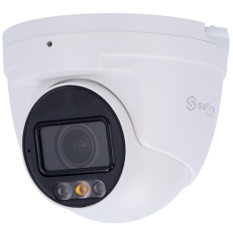 SAFIRE SMART SF-IPT511ZA-8E1-DL 8MP Turret IP Camera with Dual Illumination, PoE, Wi-Fi, IP67