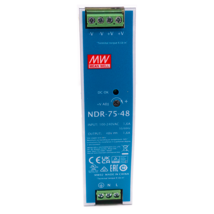 HIKVISION NDR-75-48 48V 5A 75W Industrial Power Supply