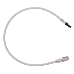 SAFIRE SFTP6A-H-1W Cat6a S/FTP Patch Cable 1m White