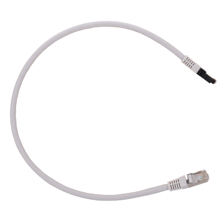 SAFIRE SFTP6A-H-1W Cat6a S/FTP Patch Cable 1m White