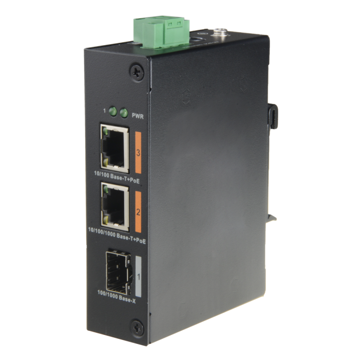 X-SECURITY XS-SW0302HIPOE-G60DIN 5-Port Gigabit Managed PoE+ Switch