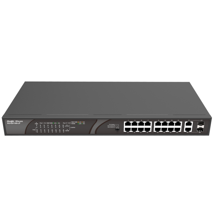 REYEE RG-ES118S-LP 11-Port Gigabit PoE Managed Switch