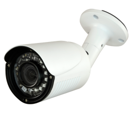 MARCA BLANCA CV608ZKIB-F4N1 Caméra IP Bullet 2MP avec objectif à focale variable 2,8 ~ 12 mm, IP66, 20 m IR, PoE