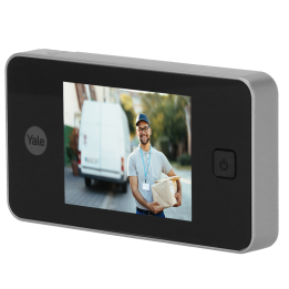YALE YALE-DOORVIEWER500-SILVER Видеодомофон-звонок серебристый