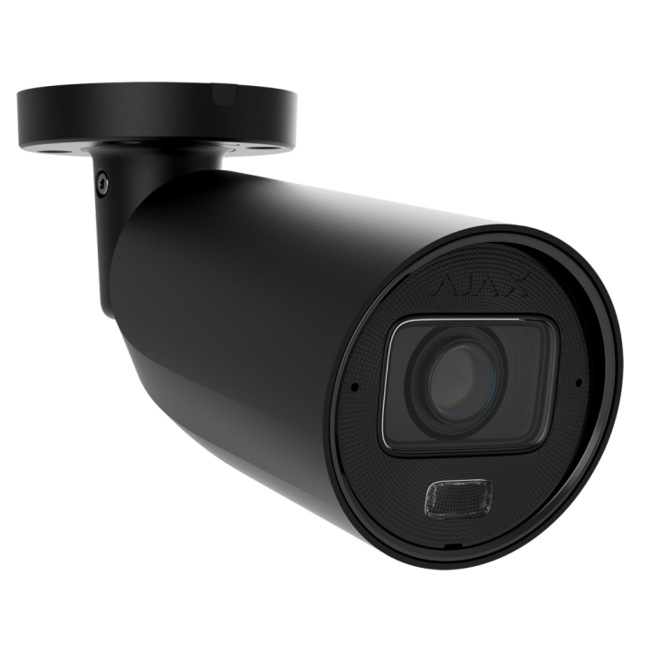 AJAXCCTV AJ-BULLETCAM-8-HLVF-B 8MP Bullet IP Camera with Dual Illumination, PoE, 60m IR, Varifocal Lens