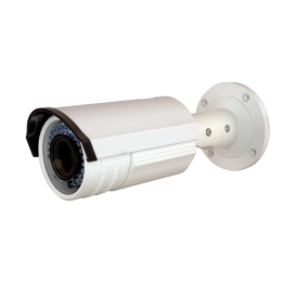 SAFIRE SF-IPCV789ZW-4 Caméra IP Bullet IP67 avec objectif à focale variable 2,8-12 mm, PoE et Wi-Fi, E/S audio, emplacement micr