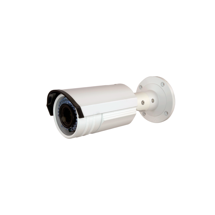 SAFIRE SF-IPCV789ZW-4 Caméra IP Bullet IP67 avec objectif à focale variable 2,8-12 mm, PoE et Wi-Fi, E/S audio, emplacement micr