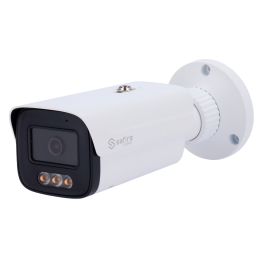 SAFIRE SMART SF-IPB386A-4E1-NIGHT 4MP IP Bullet Camera with PoE, Wi-Fi, IP67, IR 30m, White LED, Built-in Mic, microSD up to 512