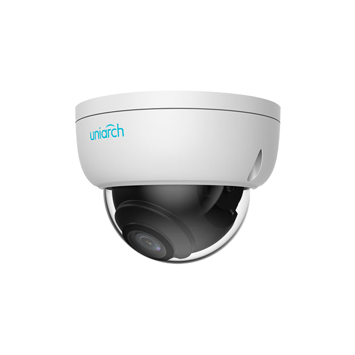 UNIARCH UV-IPC-D114-PF40 4MP IP67 PoE Dome Camera with Wi-Fi and IR Night Vision