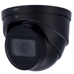 X-SECURITY XS-IPT987ZA-4P-WIZ-BLACK 4MP Turret IP Camera with PoE, Wi-Fi, IP67, IR 40m