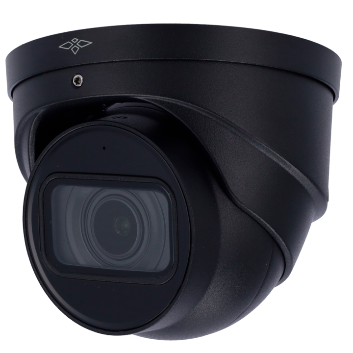 X-SECURITY XS-IPT987ZA-4P-WIZ-BLACK 4MP Turret IP Camera with PoE, Wi-Fi, IP67, IR 40m
