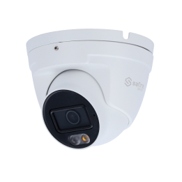 SAFIRE SMART SF-IPT020A-8B1-DL 8MP Turret IP Camera with PoE, Wi-Fi, Dual Illumination