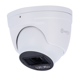 SAFIRE SMART SF-IPT511ZA-6E1-DL 6MP Turret IP Camera with PoE, Wi-Fi, IP67, Dual Illumination