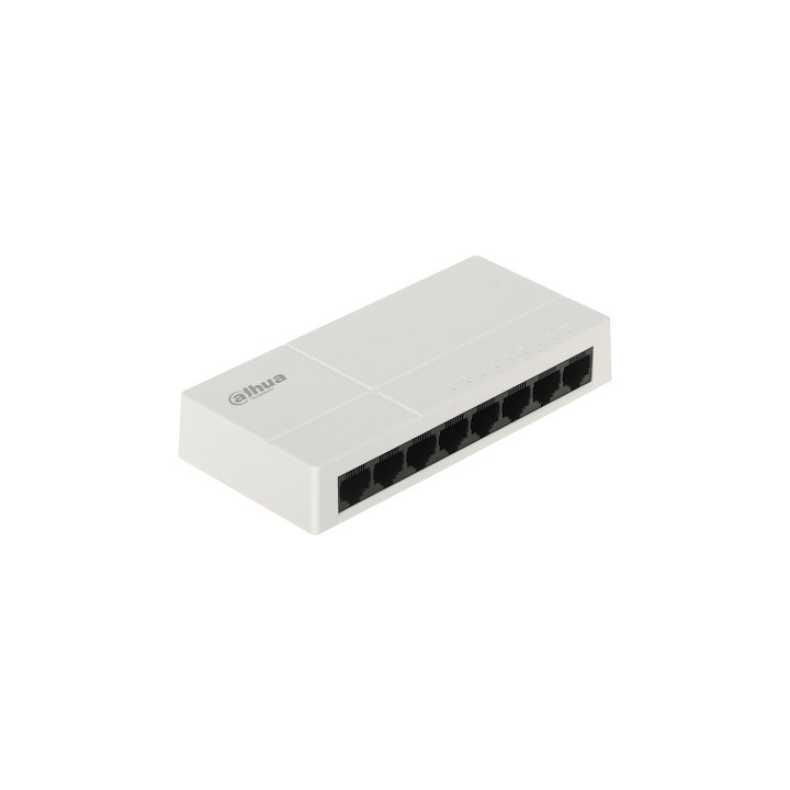 Dahua PFS3008-8GT-L-V2 8-Port Unmanaged Gigabit Switch, Desktop-/Wandmontage
