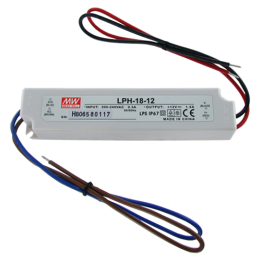 LPH-18-12 MARCA BLANCA 18W 12V Power Supply