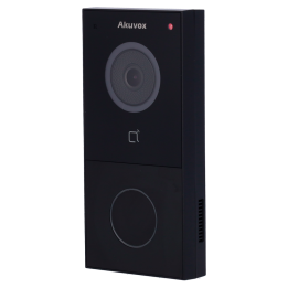 AKUVOX AK-E12S-BLACK IP Video Door Station with BLE, NFC, RFID, PoE, IP65