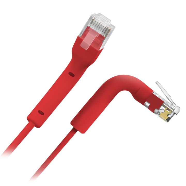 SAFIRE UTP6A-FLEX-1R Cat6a U/UTP Patch Cable 1m Grey