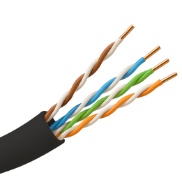 UNIVIEW UV-UTP5E-305-BC-OUTDOOR Cat5e U/UTP Outdoor Bulk Cable 305m