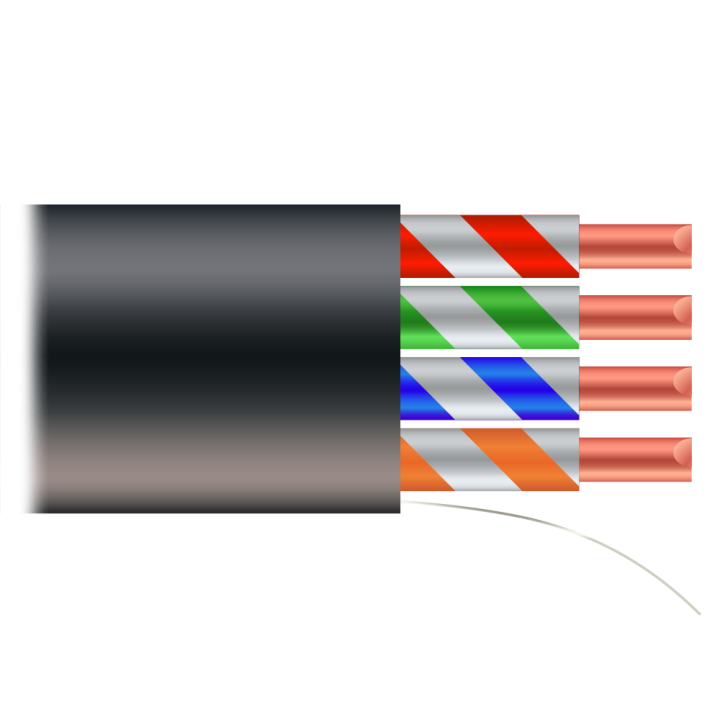 SAFIRE UTP5E-500-OUTDOOR Cat5e Outdoor Bulk Cable 500m