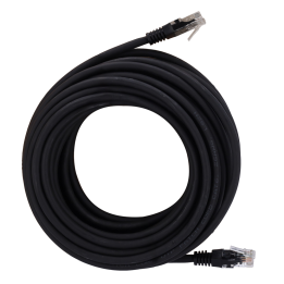 SAFIRE UTP6-H-2BK Cat6 U/UTP RJ45 Patch Cable 2m Black