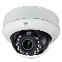 MARCA BLANCA DM935VIB-4N1 Caméra dôme extérieure IP66 720p Varifocal 2,8-12 mm PoE avec WDR et IR jusqu'à 25 m