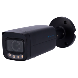 X-SECURITY XS-IPB829ZA-8P-DL-WIZ-BLACK 4MP IP67 PoE Bullet Camera with Wi-Fi, IR 60m, 2.7-13.5mm Lens