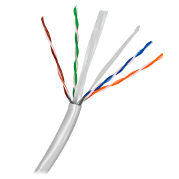 SAFIRE SF-UTP6-100-23AWG-G Cat6 U/UTP Bulk Cable 100m Grey