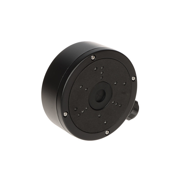 Caja de conexiones Hikvision DS-1280ZJ-S (negra) para cámaras de seguridad
