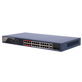 HIKVISION DS-3E1326P-EI Managed PoE Switch, 21-Port Gigabit