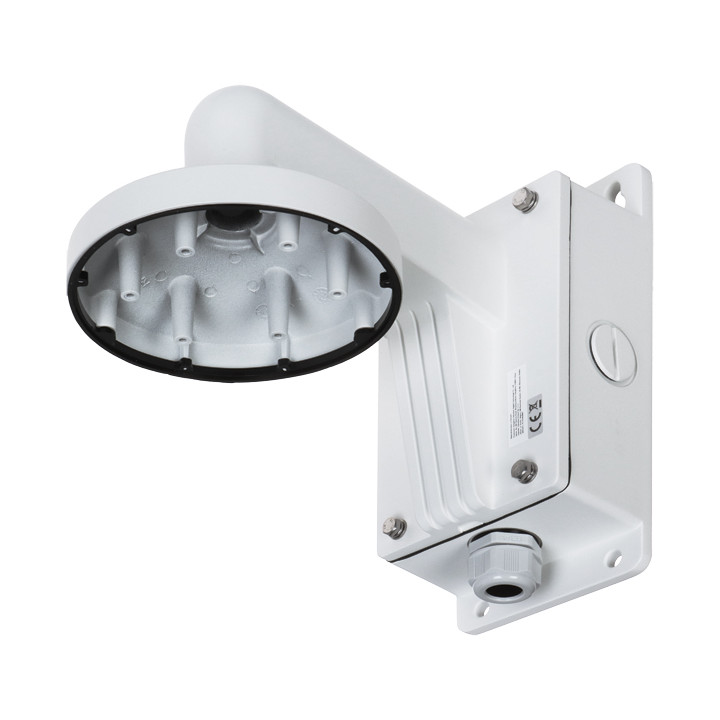 Hikvision DS-1473ZJ-155B Soporte de pared para cámaras bullet, 155 mm de separación, blanco