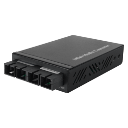 MARCA BLANCA MC-SMF2MMF Acoplador RJ45 Hembra a Hembra / Conector En Línea Adaptador Ethernet 1Gbps