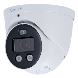 X-SECURITY XS-IPT982CA-4U-WIZCOLOR-TIOC 4MP Turret IP Camera with Wi-Fi, PoE, IP67, 30m IR