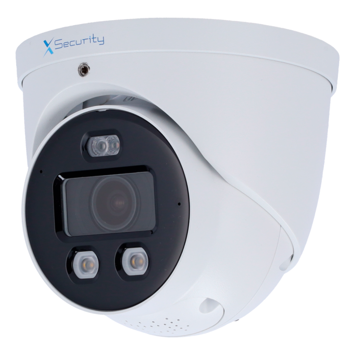 X-SECURITY XS-IPT982CA-4U-WIZCOLOR-TIOC 4MP Turret IP Camera with Wi-Fi, PoE, IP67, 30m IR
