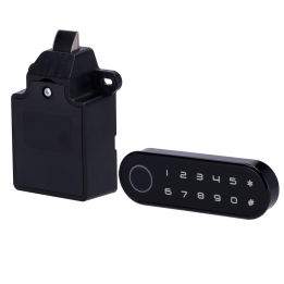 SAFIRE SF-CABINETLOCK-FK-PUBLIC Serrure électromagnétique avec déverrouillage par empreinte digitale