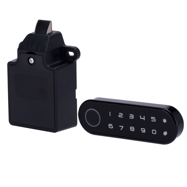 SAFIRE SF-CABINETLOCK-FK-PUBLIC Serrure électromagnétique avec déverrouillage par empreinte digitale